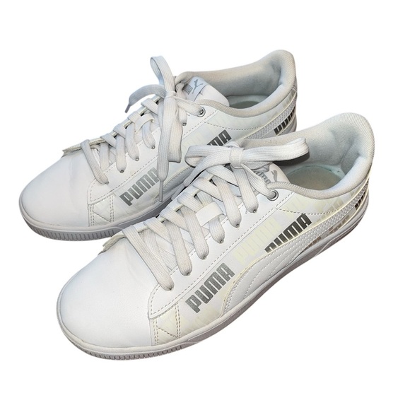 PUMA Vicky Sneaker Tennis Shoe 385552-01 Size 8 - Picture 2 of 7